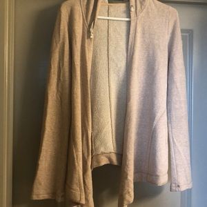 Splendid, tan colored, hooded jacket